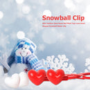 Outdoor Winter Beach Sand Ball Mold Snowball Fight Heart Shaped Snowball Clip