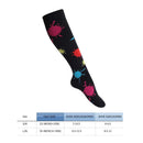 Unisex Warm Calf Length Socks Women Men Breathable Graffiti Soft Sports Socks