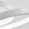 Spiral LED Wall Light Bedside Aisle Bedroom Decorative Lamp (White Light)