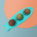 Cat Mint Ball Toys - Catnip Roller Treats Kitten Chewing Toys for Wall Moun