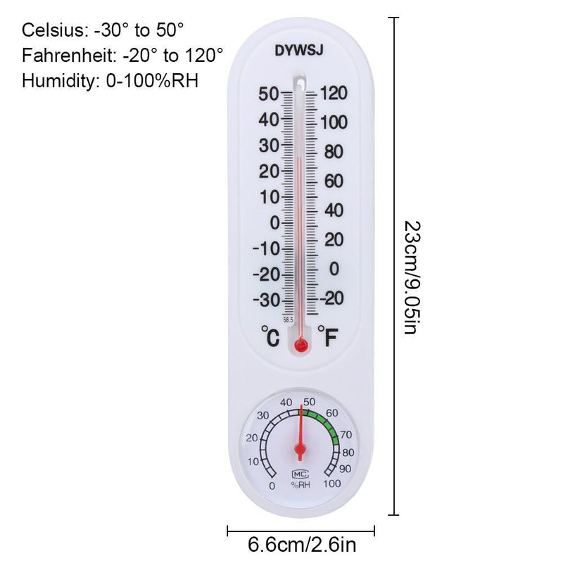 Office Room Temp Meter Indoor Outdoor Temperature Measurement Tool Thermometer