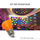 E27 3W LED Crown Energy Saving Light Bulbs Holiday Home Party Lamp (Orange)