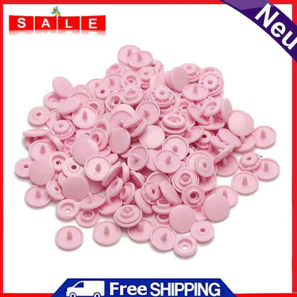 Akaddy 50pcs T5 Push Button Buttons Lock DIY Baby Clothing Push Button (Ro