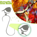 Bird Art Deco Metal Silhouette S-shaped Hanging Hook Garden DIYNEW Decor Z7A4