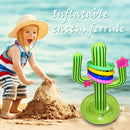 Inflatable Cactus Ring Target Toss Floating Ring Game Swimming Pool Toys