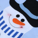 1pc Toilet Seat Cover Christmas Decor Christmas Toilet Cover(Blue Snowman) Newly