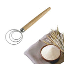 Steel Danish Dough Whisk Blender Cake Bread Dough Pastry F5T7 R5W3 Stick V8K9