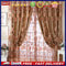 Floral Tulle Voile Window Screening Shading Window Curtain (Coffee)