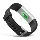 Watchband Replacement Accessory for ID115Plus HR Smart Watch(Black) Newly