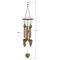 Love Heart 8 Tubes/Fish Copper 6 Bells Relax Windchime Living Yard Garden Decor