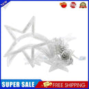 3.5m Star Moon Curtain Fairy Lights 8 Modes Garland Indoor Lamps (Warm)