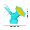 Mini Watering Can Dual Head Cute Sprinkler Cap Plant Bottle Watering Spout