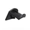 Adhesive Hat Hooks for Wall (Pack of 10) - Baseball Caps Hangers Rack (Black)