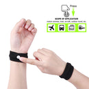 Nausea Wristbands, Motion Sickness Bands, Nausea Relief Bracelet (Black) Newly