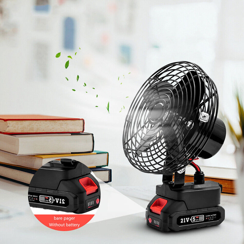 #A Portable Fan High Power Outdoor Desktop Cooling Fans for Makita Lithium Batte