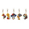 14PCS Diamond Painting Keychains Cup Animal Embroidery Needlework Keyrings