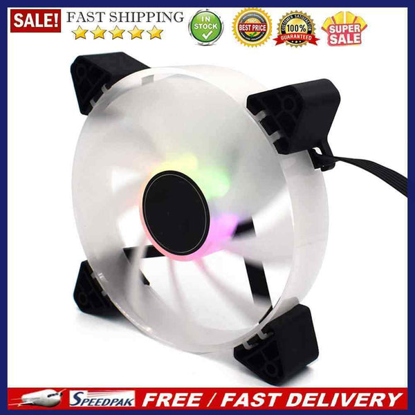 Symphony 120mm Silent Computer Case CPU Cooling Fan 6 Pin 12V Chassis Radiator