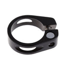 31.8mm Aluminum Alloy MTB Bike Bicycle Cycling Saddle Seat Post Clamp Black