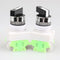 2pcs ON/OFF/ON Rotary Three Position Selector Car Switch Makes Ignition LAY37