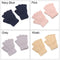 Warm Fingerless Mittens Half Finger Gloves Imitation Mink Hair Plush Knitted