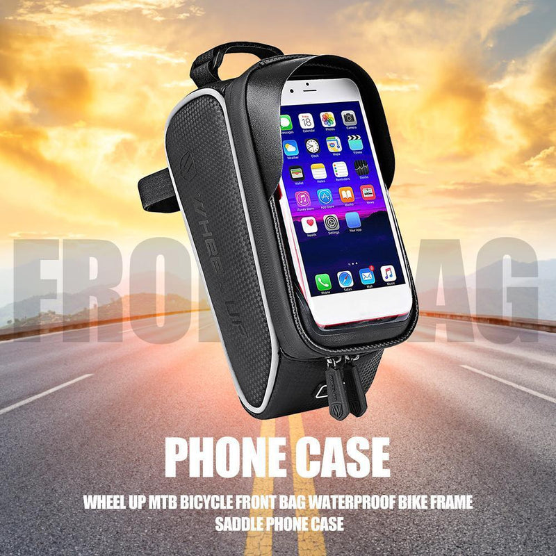Wheel Up MTB Bicycle Front Bag Waterproof Bike Frame Saddle Phone Case Newly
