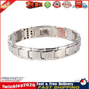 Magnetic Health Bracelet Power Therapy Detachable Bangle Chain (Sliver) Newly