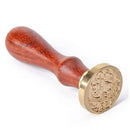Moon Star Wax Seal Stamp Fire Painting for Stamping Envelopes Wedding Gift Cards