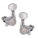 6pcs Electric Guitar Tuning Pegs String Tuning Pegs Locking Tuner Heads Button