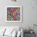 Full Drill Round Diamond Painting Kit DIY Mosaic Mandala Pattern Picture Decor