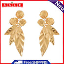 Metal Leaves Studs Earrings Butterfly Flowers Fashion Ear Dangle Jewelry Gifts