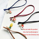 Enamel Alloy Xmas Tree Hanging DIY Craft Christmas Charms Set Bracelet Pendant