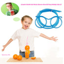 Novelty Eyeglasses Drinking Straw for Kids Birthday Party Supplies (Blue) Newly