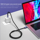 USB 4.0 8K 60Hz PD 100W Type-C Male to Male Charging Data Cable with Emark Chip