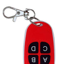 Remote Control 4 Keys Copy Cloning Duplicator for Garage Door (315M Red)