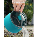 Silicone Folding Kettle Portable Tea Cooker Mini Boiling Water Pot (Blue) Newly
