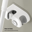 Traceless Broom Storage Tool No Punching Wall Mounted Mop Hook Mop Rack for Home