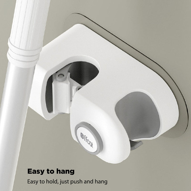 Traceless Broom Storage Tool No Punching Wall Mounted Mop Hook Mop Rack for Home