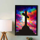 5D Cross Diamond Painting DIY Full Drill Embroidery Rhinestone Cross Stitch