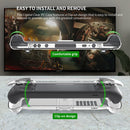 PC Transparent Shell Case for Steam Deck Crystal Game Console Cover Accessories
