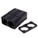 10pcs/lot 32650 2x Battery Holder Bracket Cell Safety Anti Vibration Plasti