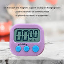 5pcs LCD Digital Timer Magnetic Kitchen Countdown Alarm Clock (Pink)