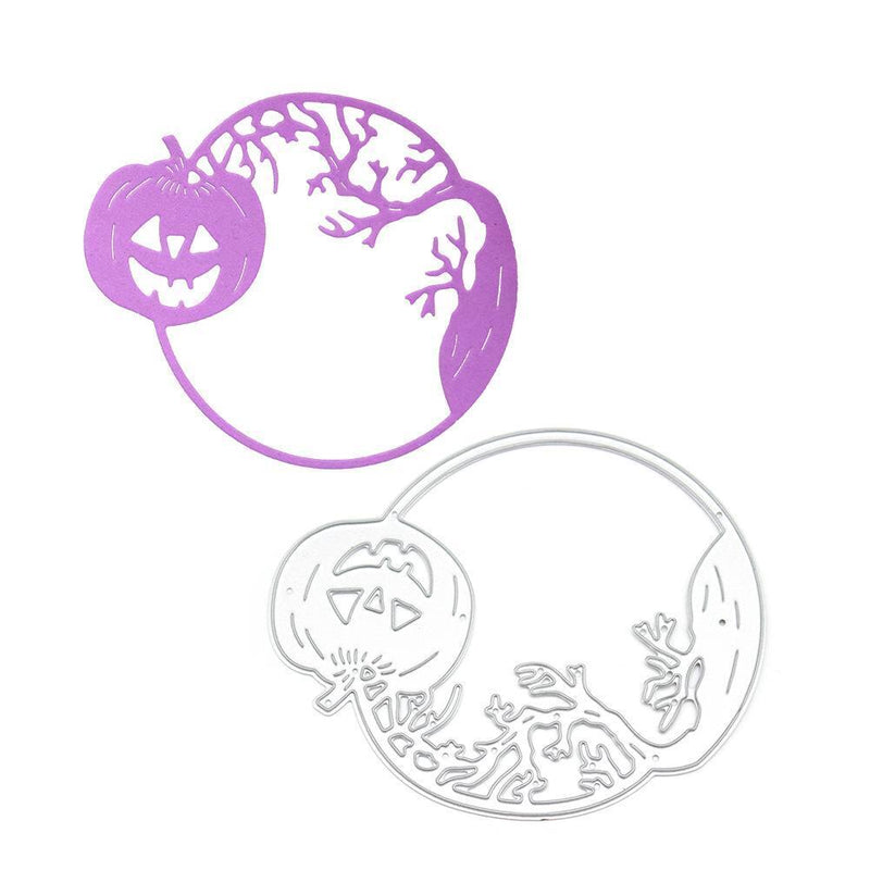 Halloween Pumpkin Metal Punching Molds Stencil DIY Scrapbooking Paper Cards Photo