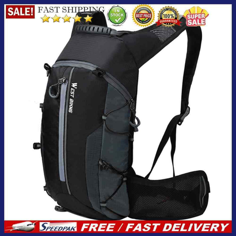 WEST BIKING 10L MTB Mountain Bike Backpack Waterproof Bag for Outdoor Sport