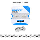 TOOPRE 2 Pairs Bicycle Chain Link Connector Seals MTB Bike Quick Master Links