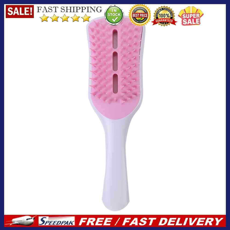DIY Smooth Hair Comb Curly Hair Massage Comb for Home Salon Hair Styling Tool