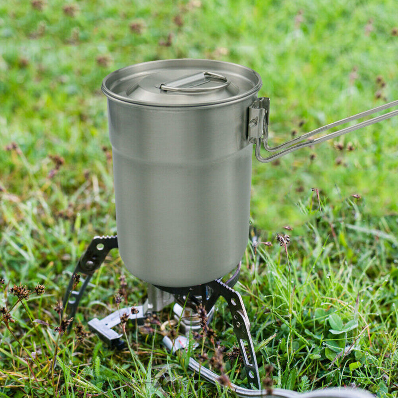 Camping Cookware Utensils Outdoor Tableware Hiking Picnic Pot Coffee Water