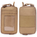 EDC Mini Key Wallets Holder Coin Purses Pouch Pocket Keychain Zipper Case Pac