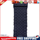 Waterproof Sleep Inflatable Mattress Outdoor Camp Cushion Bed (Navy Blue)