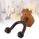 Guitar Hanger Hook Holder Ukulele Bass Wooden Wall Mounted Bracket Display Rack