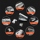 Slide Locker Sliding Door Catcher Door Buckle Cabinet Door Suction Door Bouncer